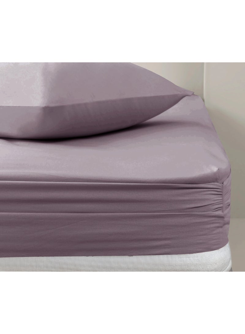 Relax Premium Luxury Bed Sheet Set – Extra Soft & Breathable & Skin-Friendly Fitted Sheet with Deep Elastic Pockets, 2 Pillowcase & 1 Fitted Sheet Included, Elegant Kashmir , 180 x 200 cm - Image 3